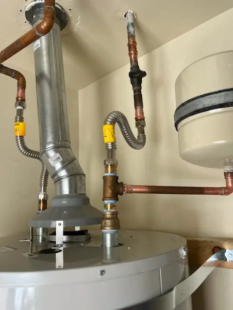 Water heater installation and plumbing repair in Amber Wood Estates